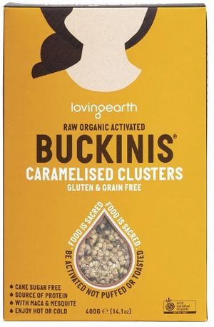Buckinis Caramelised :: Activated Raw Organic